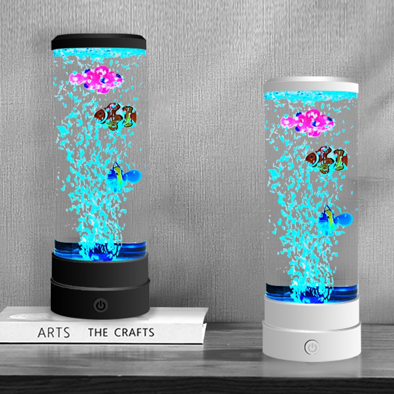 Home Decor For Birthday - Gesimuleerde LED-meerkleurige bubbelvis-sfeerdecoratie voor thuis met