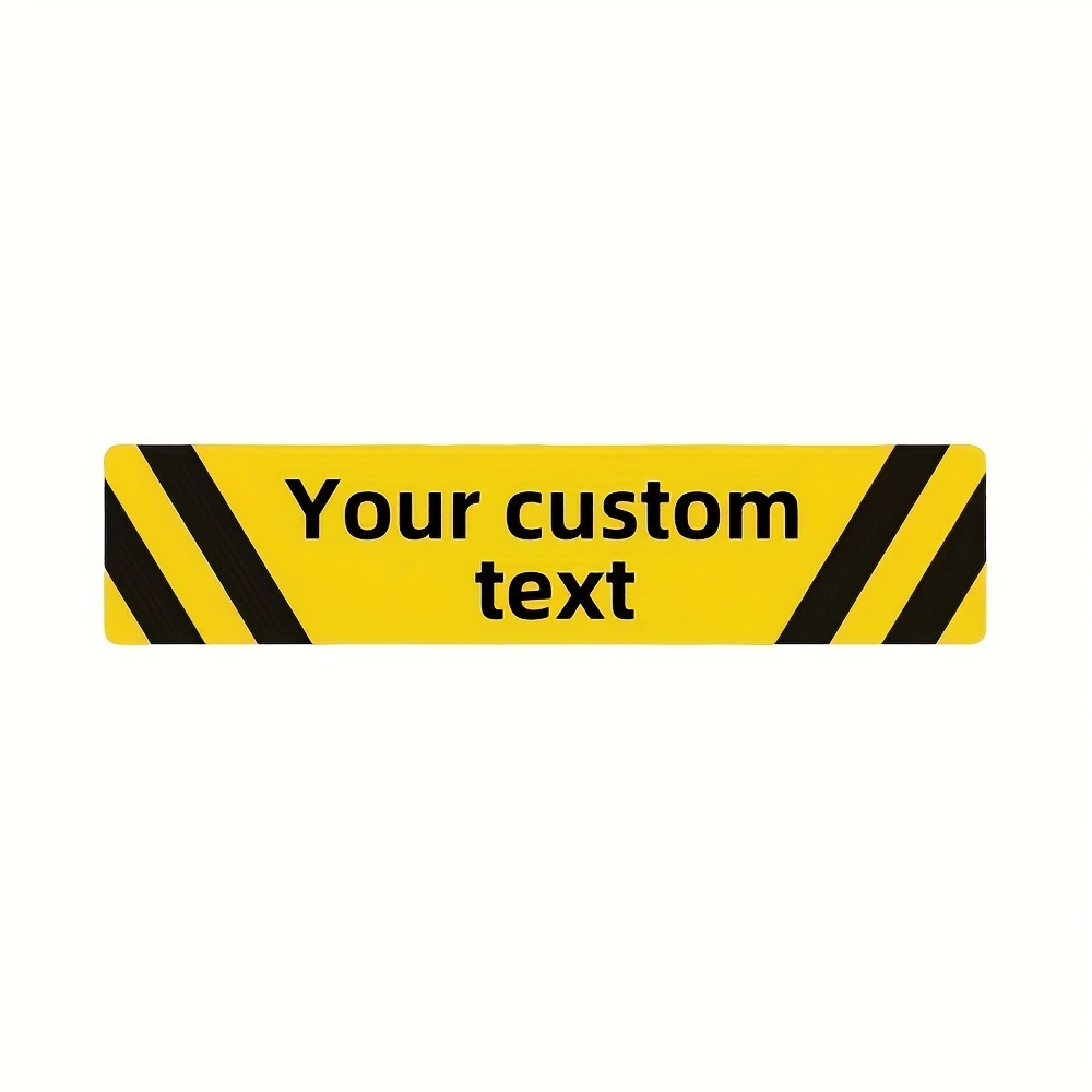 Home Decor Shop - Gepersonaliseerd Naambord 16x4 Metalen Decoratie Alleen