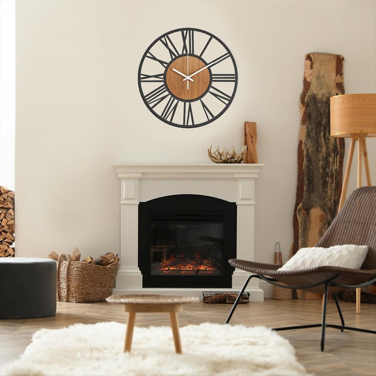 Wall Clock Silent - 618 Mega Sale Wandklok voor Woonkamerdecoratie