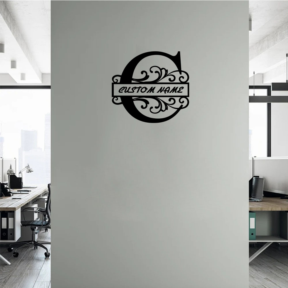 Home Decor Wall Tiles - 1PC Hot Sale Letter C Aangepaste