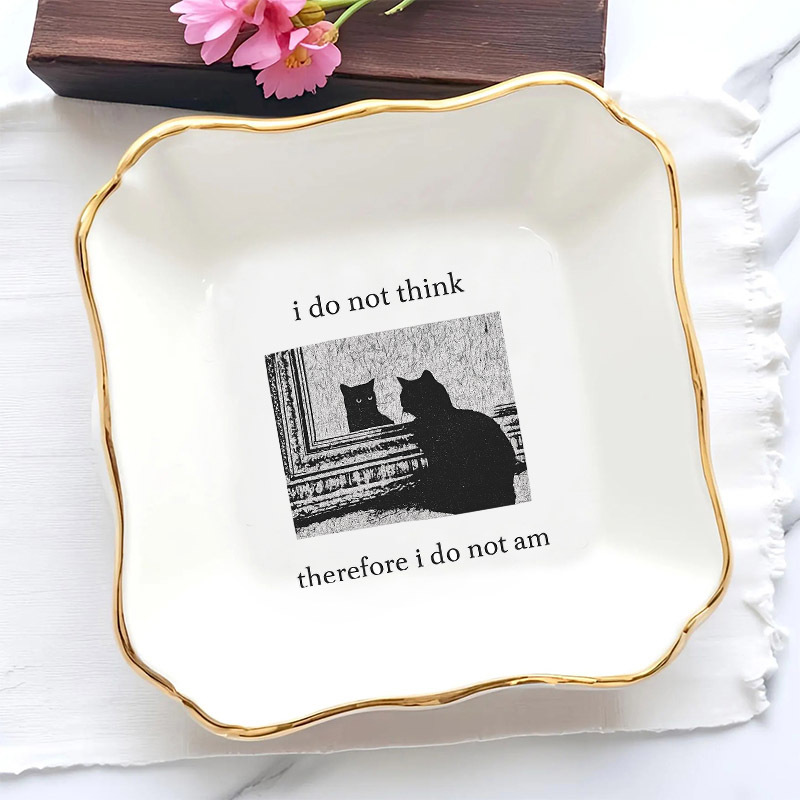 Ceramic Trinket Dish - 1 stuk Ik denk niet dat