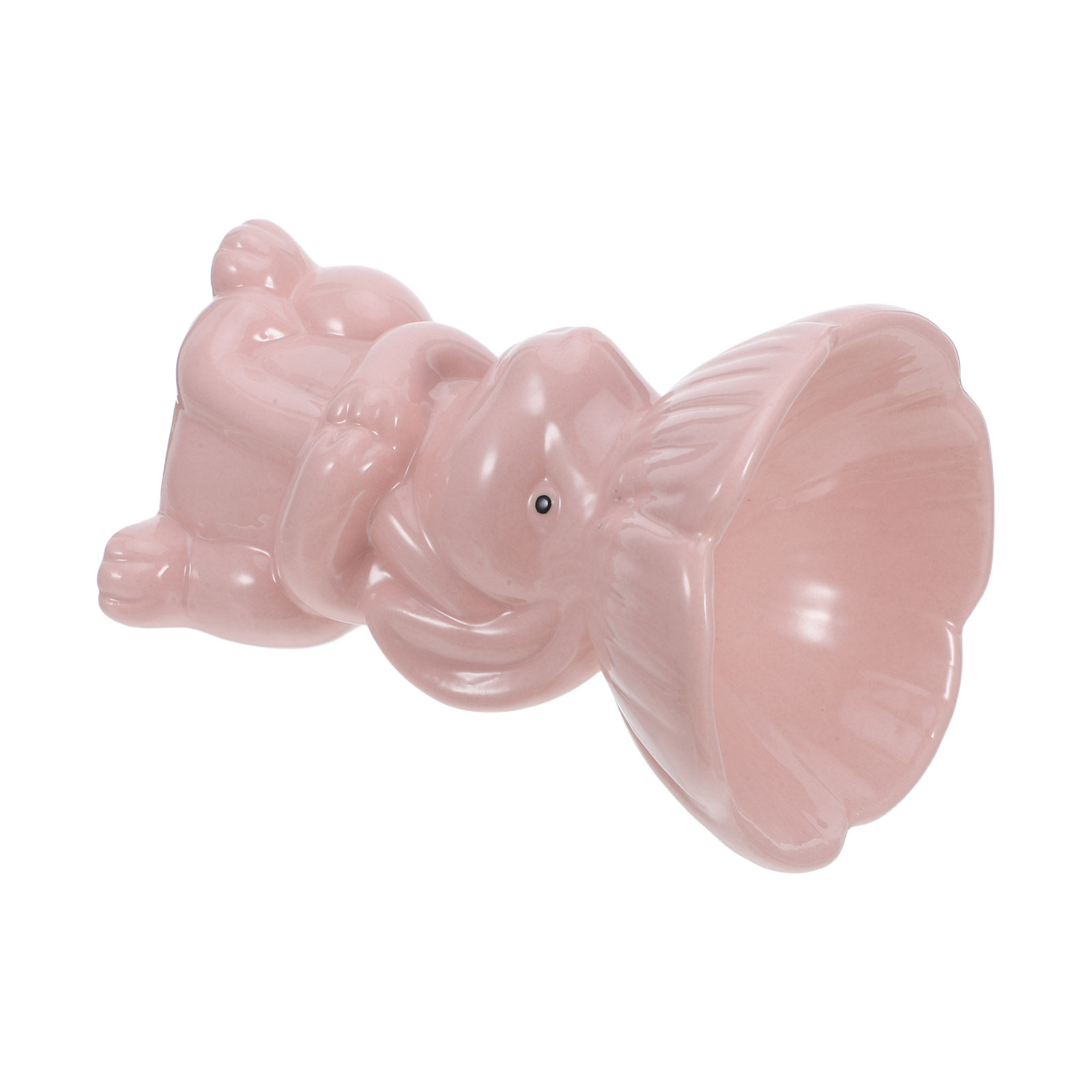 Ceramic Trinket Dish - Konijnenkeramiek sieradenschotel roze bloem sieradenschotel voor