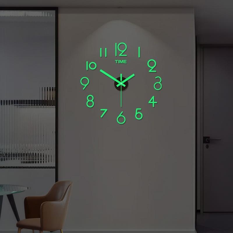 Acryl Spiegel 3D DIY Wandklok  - Wall Clock Silent recensie en prijs