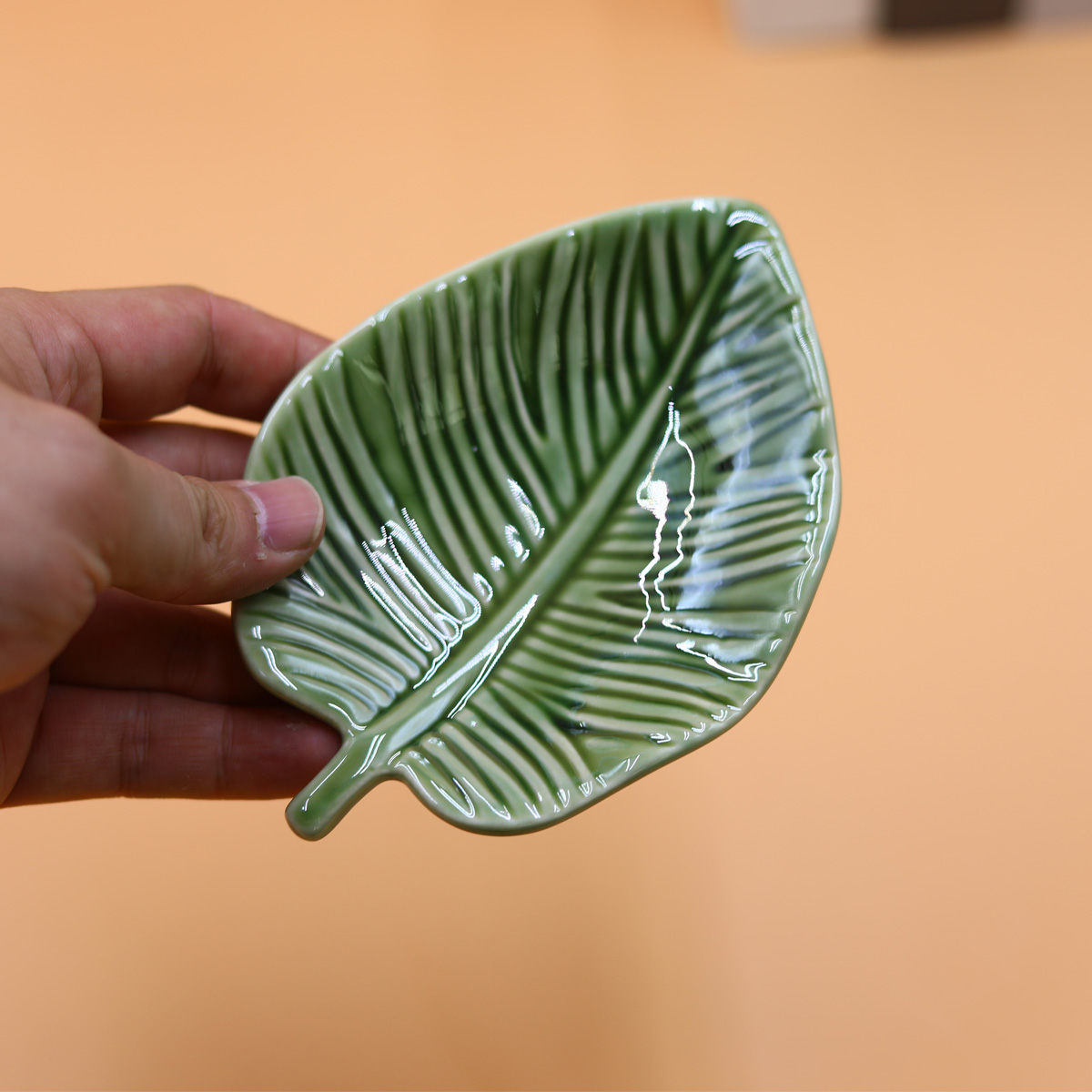 1 stuks bladvormige sieradenor - Ceramic Trinket Dish recensie en prijs