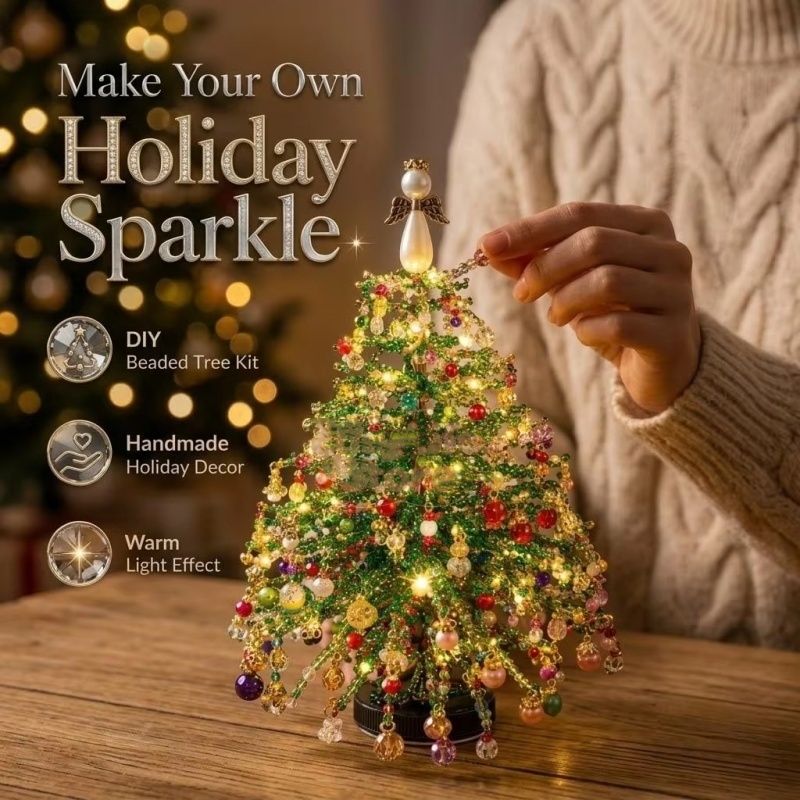 DIY Kerstboomset met Kristalle - Home Decor Xmas Tree recensie en prijs
