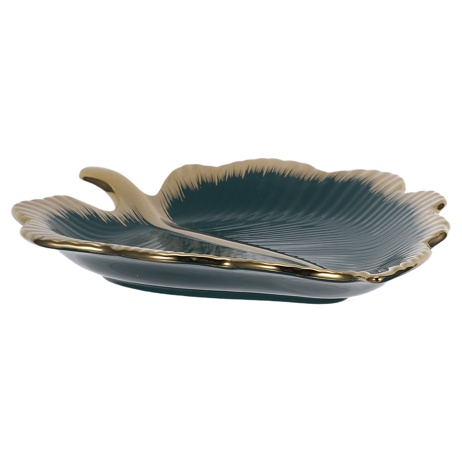 Groene keramische bladvormige  - Ceramic Trinket Dish recensie en prijs
