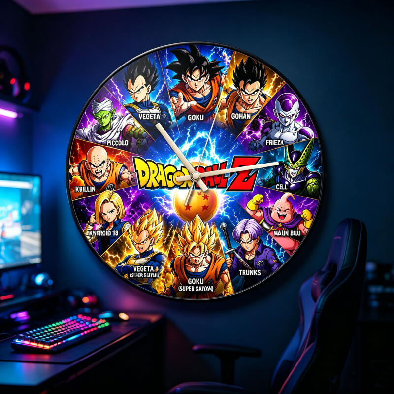 Dragon Ball Z Anime Ronde Wand - Wall Clock Silent recensie en prijs