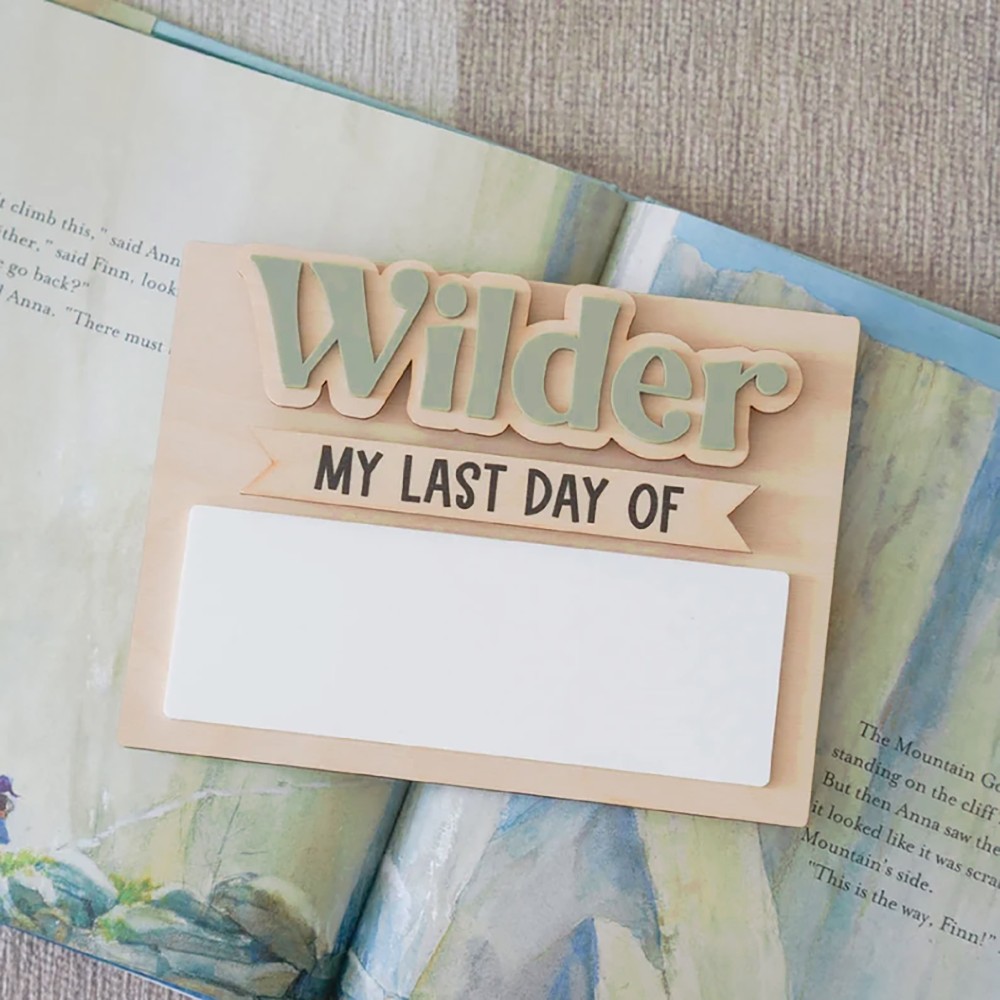 1Pc Aangepaste eerste en laats - Home Decor For Birthday recensie en prijs