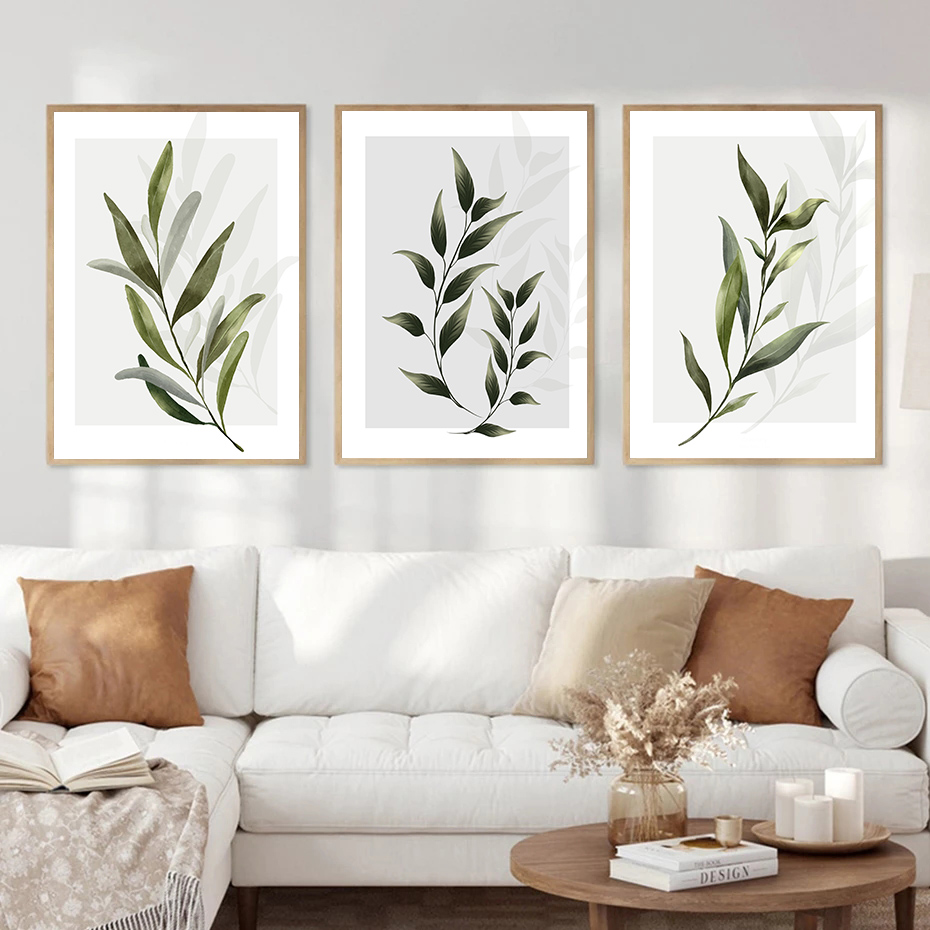 Frameloze saliegroene botanisc - Home Decor Green recensie en prijs