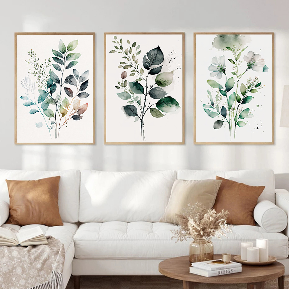 Frameloze saliegroene botanisc - Home Decor Green recensie en prijs