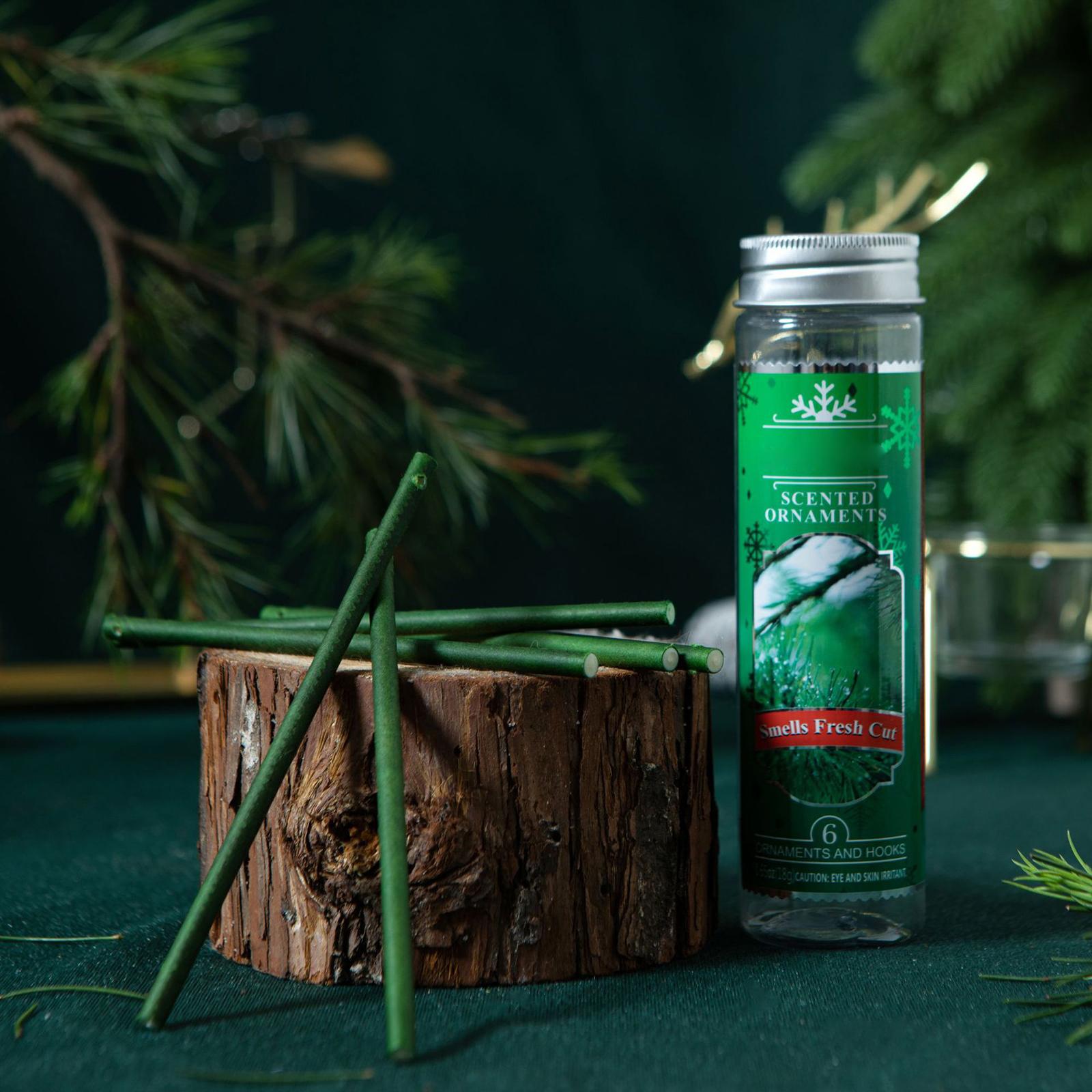 6 Stuks Kerst Geurende Stokjes - Home Decor Xmas Tree recensie en prijs