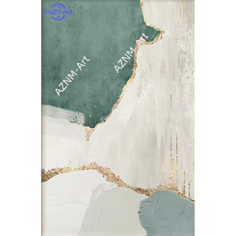 1/2 stuks moderne abstracte ca - Home Decor Green recensie en prijs