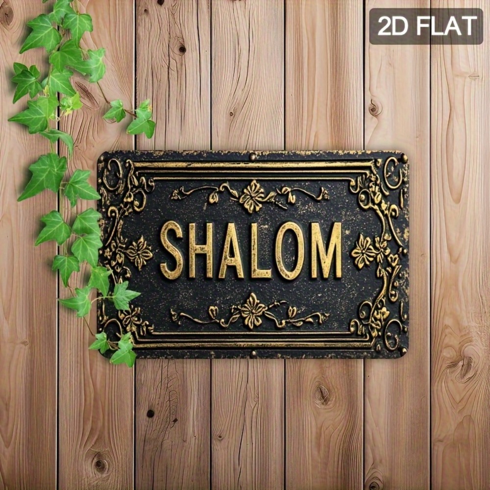 CIFBUY Shalom Zwart Goud Bloem - Home Decor Gold recensie en prijs