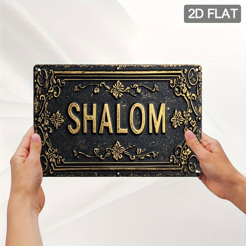 CIFBUY Shalom Zwart Goud Bloem - Home Decor Gold recensie en prijs