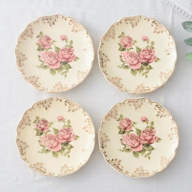 Rose Bloem Handgeschilderde Ko - Ceramic Trinket Dish recensie en prijs