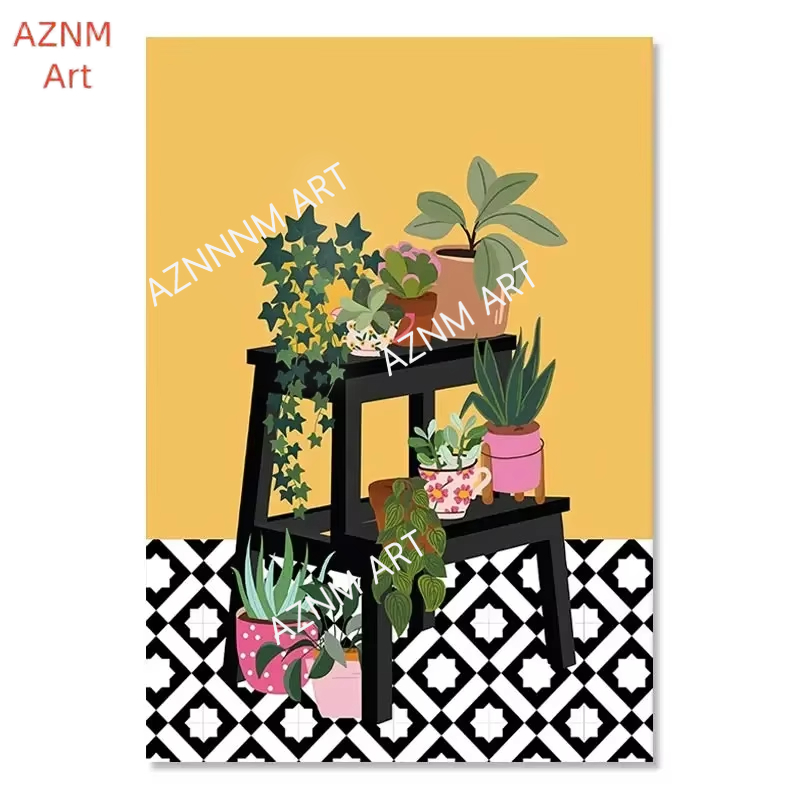 Moderne muurkunst canvas schil - Home Decor Wall Tiles recensie en prijs