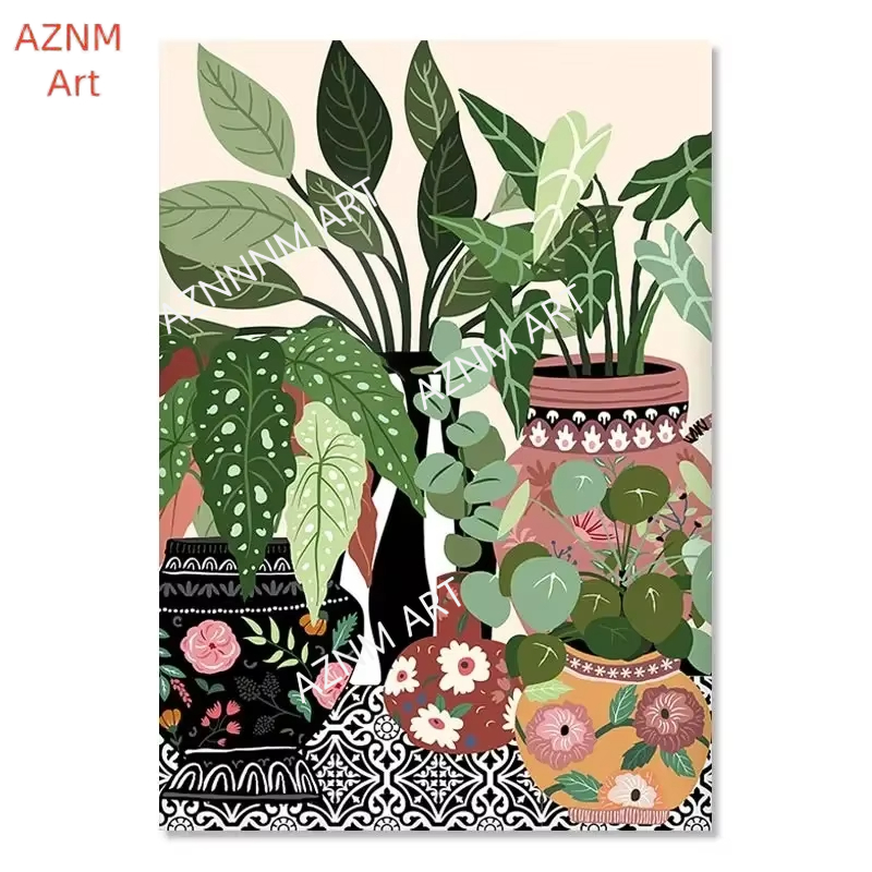 Moderne muurkunst canvas schil - Home Decor Wall Tiles recensie en prijs