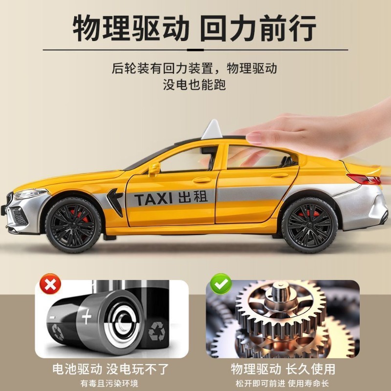 1:32 Schaal Taxi Diecast Alloy - Home Decor Gift recensie en prijs
