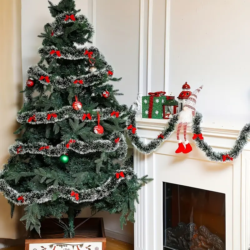 Kerst Strik Klatergoud Linten  - Home Decor Xmas Tree recensie en prijs