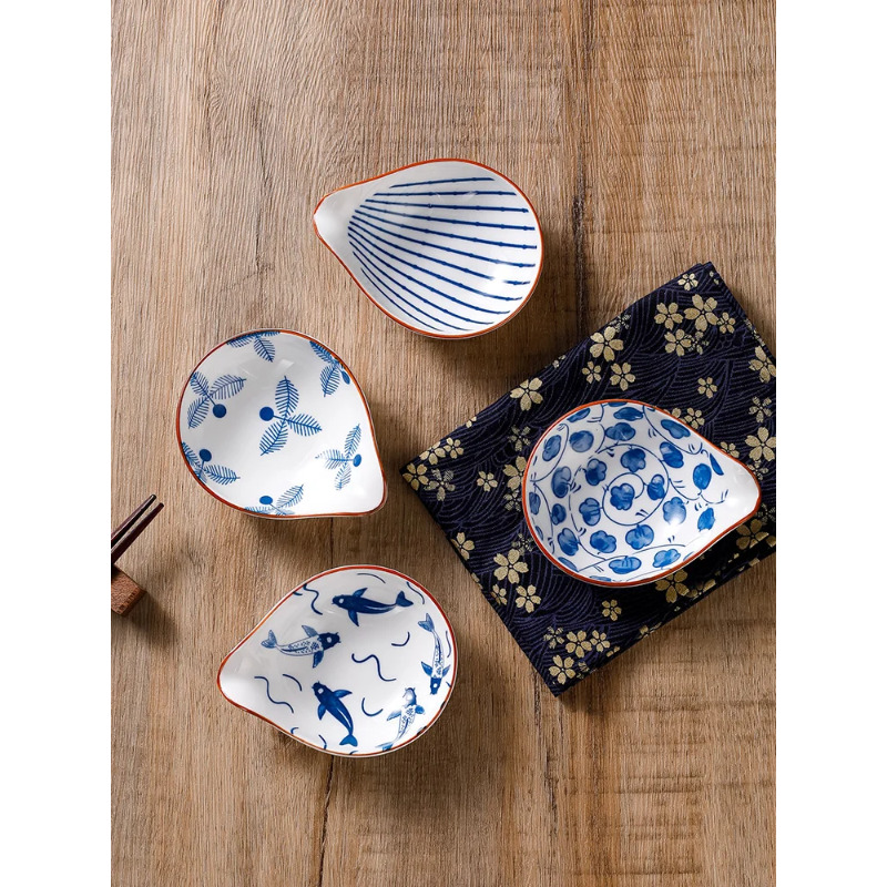 4 Stuks Keramische Plaat Japan - Ceramic Trinket Dish recensie en prijs