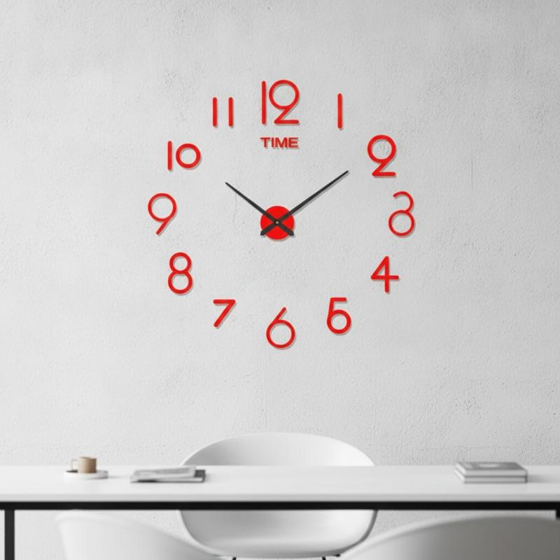 2026 Nieuwe 3D DIY Grote Wandk - Wall Clock Silent recensie en prijs