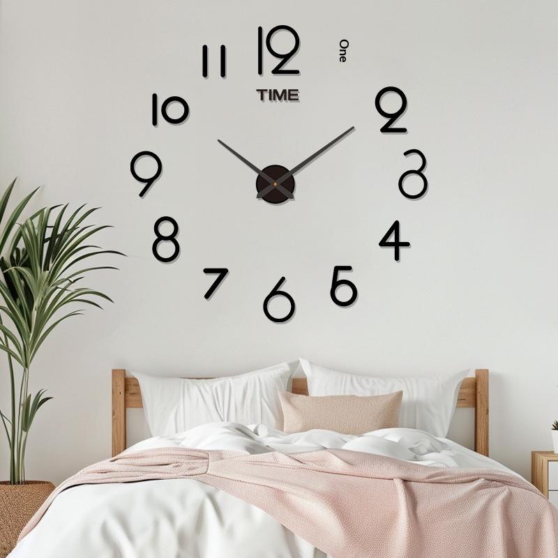 2026 Nieuwe 3D DIY Grote Wandk - Wall Clock Silent recensie en prijs