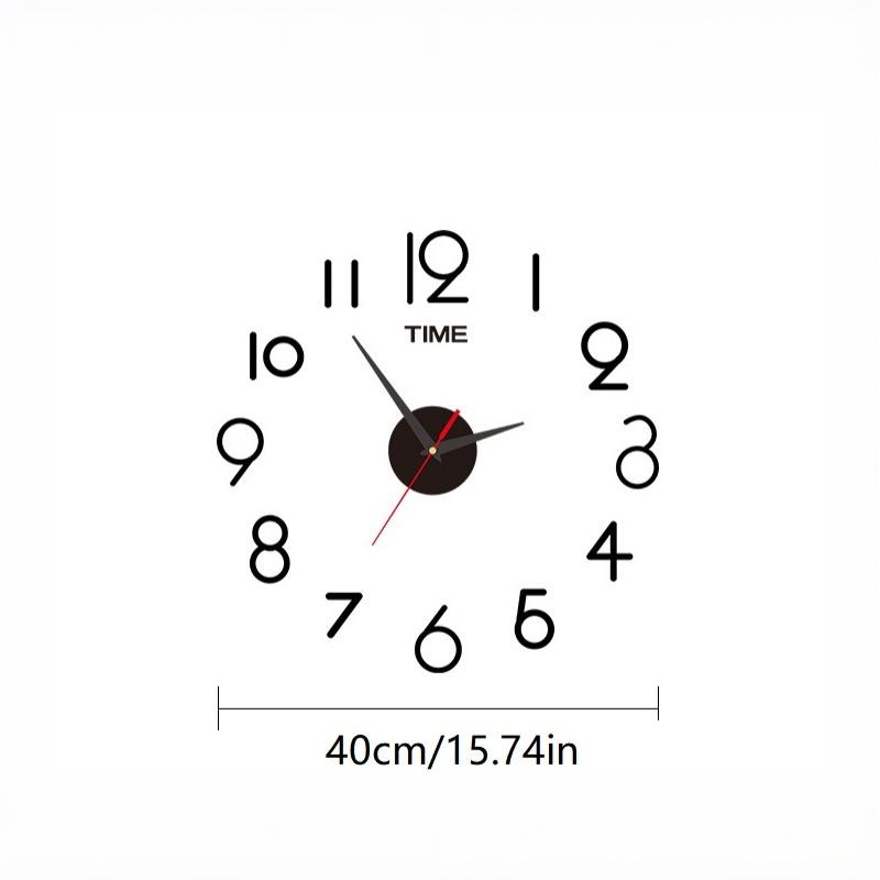 2026 Nieuwe 3D DIY Grote Wandk - Wall Clock Silent recensie en prijs