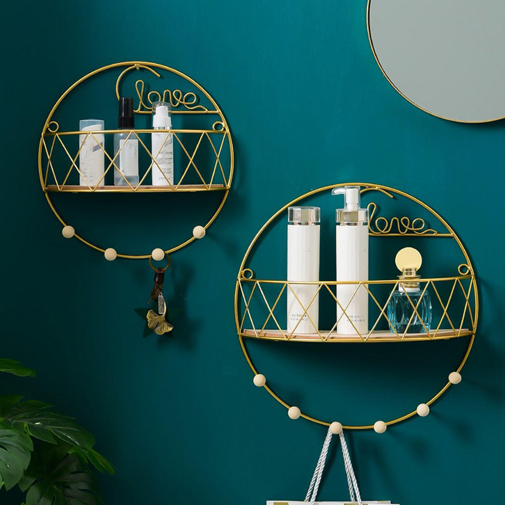 1 stuks gouden wandgemonteerd  - Home Decor Gold recensie en prijs