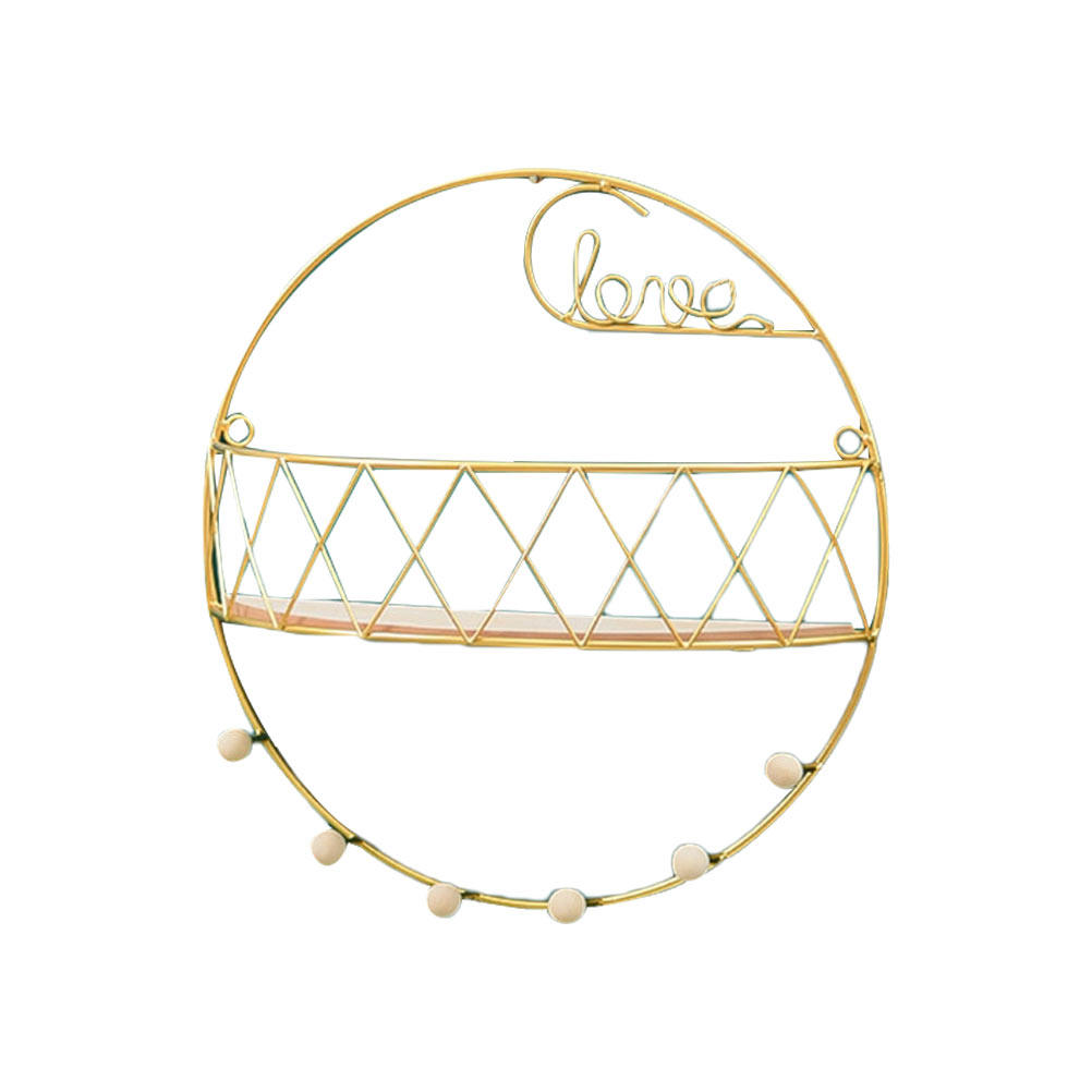 1 stuks gouden wandgemonteerd  - Home Decor Gold recensie en prijs