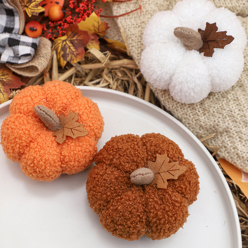 Pluizige pompoenpluche Hallowe - Home Decor Gift recensie en prijs
