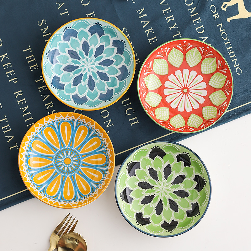 4-delige Boheemse keramische p - Ceramic Trinket Dish recensie en prijs