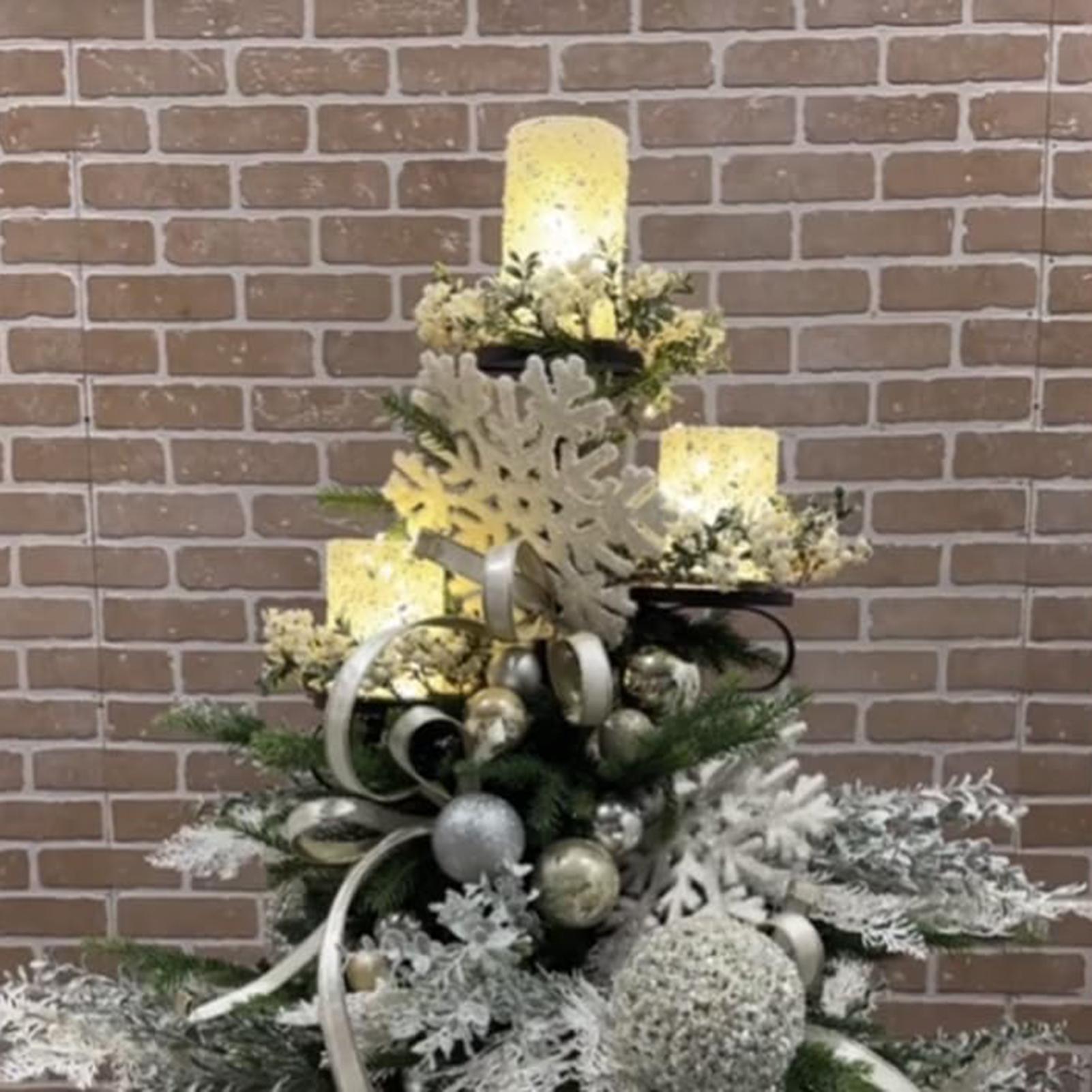 Metaal Zwart Triple Tree Toppe - Home Decor Xmas Tree recensie en prijs