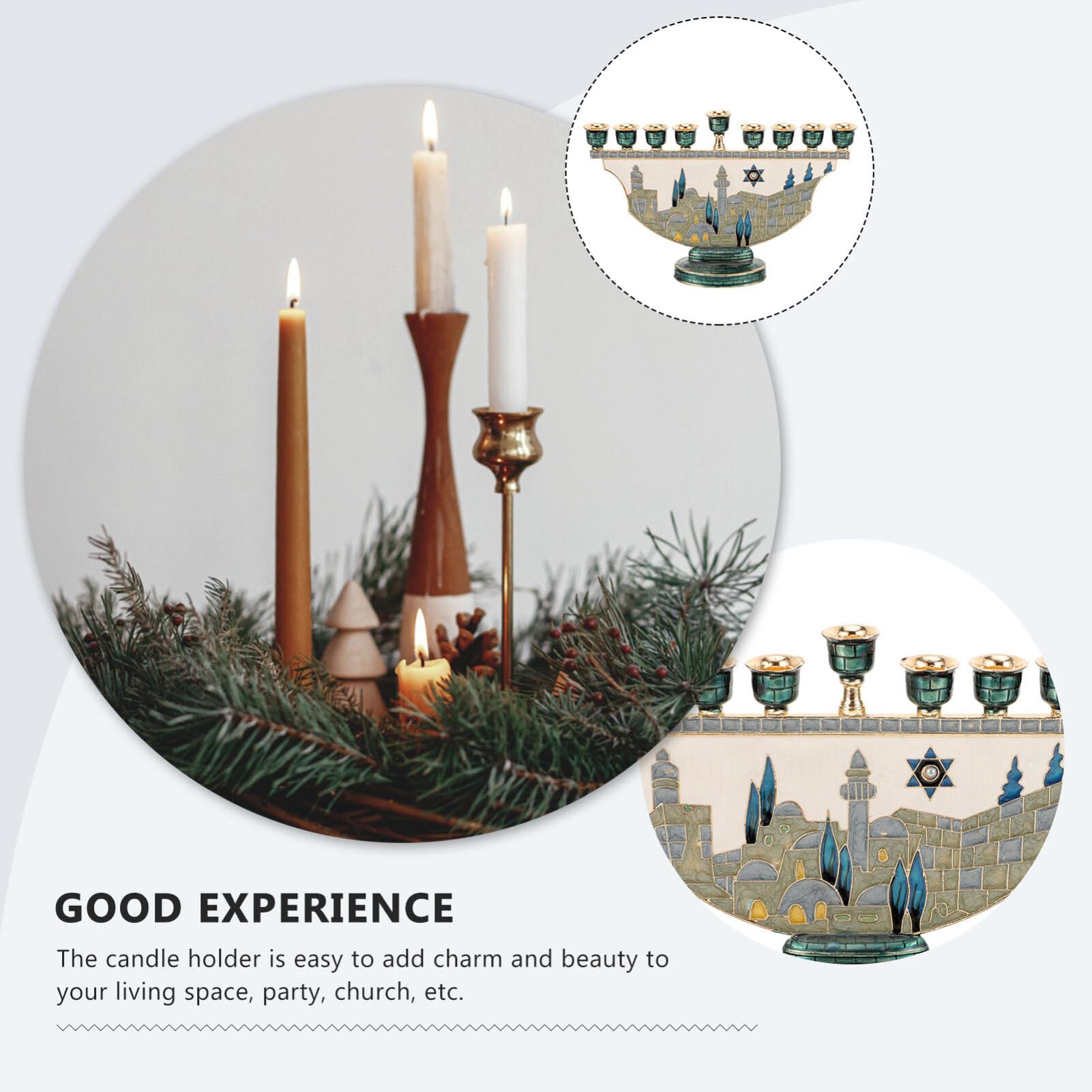 Jeruzalem Menora Hanukkah Kaar - Home Decor Gift recensie en prijs