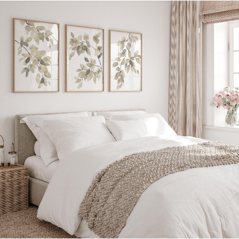 3 rustige botanische canvas mu - Home Decor Green recensie en prijs